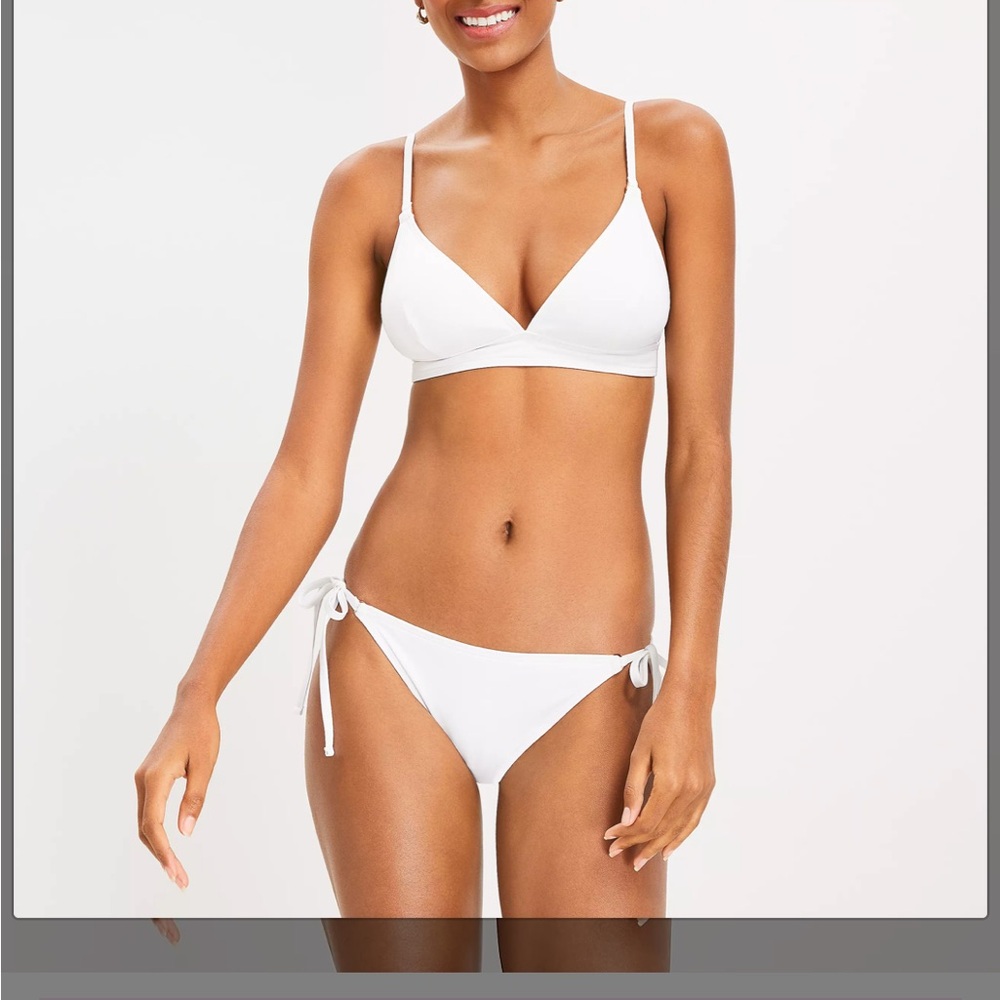 LOFT Beach White Bikini bottom
